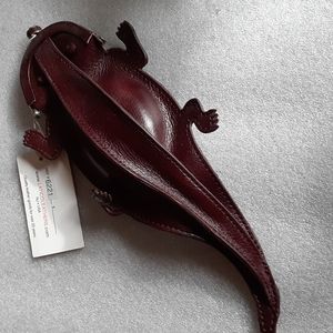 Latico Leather Lizard Change Purse